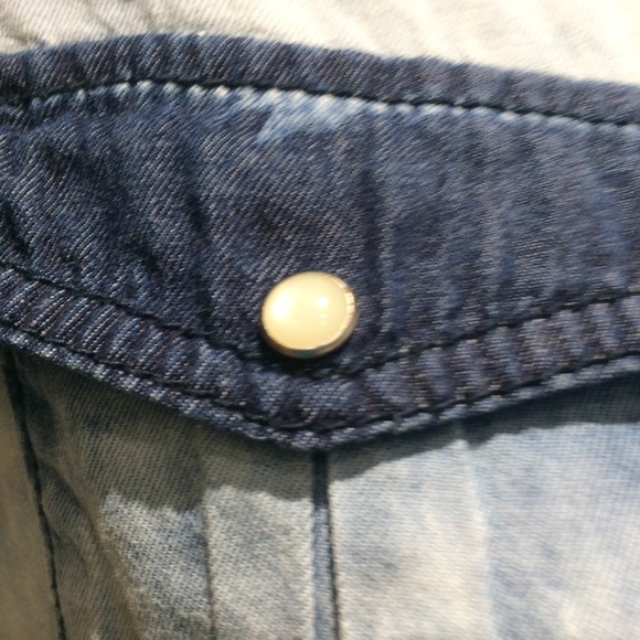 BDG Denim style snap front button shirt - Picture 7 of 7